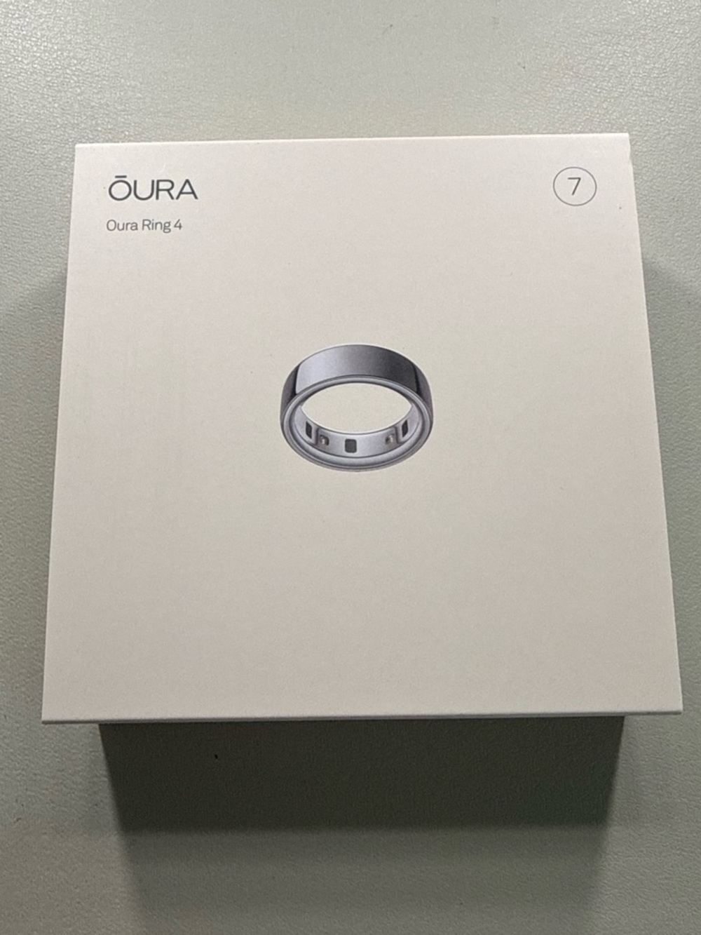 Oura Ring 4 Silver